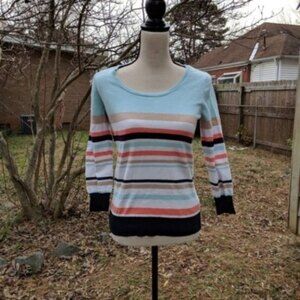 Anthropologie HWR Monogram Palisades Sweater S